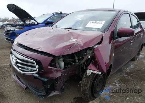 2017 Mitsubishi Mirage G4 Es из США, поврежденный, VIN ML32F3FJ8HHF05912